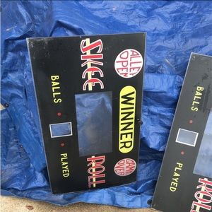 Skee Ball Arcade Marquee Sign
